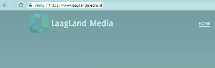 SSL certificaat LaagLand Media